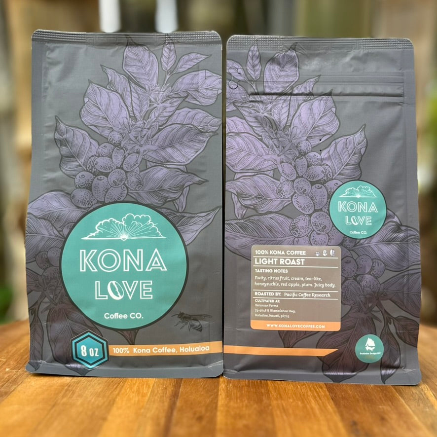 Light Roast 100% Kona Coffee – Kona Love Coffee Company