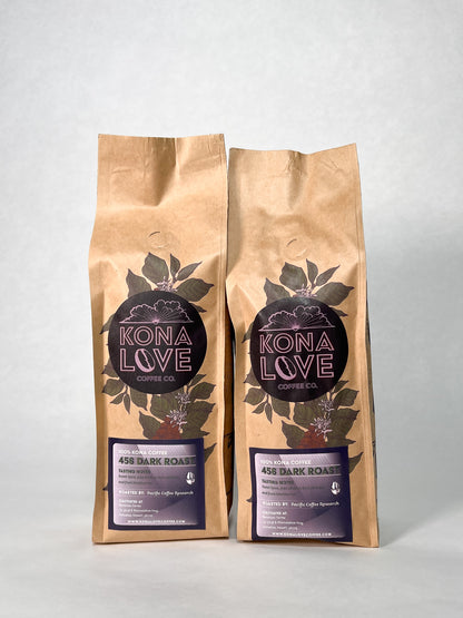 456 Dark Roast 100% Kona Coffee